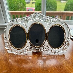 Mikasa Princess Triple Oval Crystal Photo frame - new or like new-